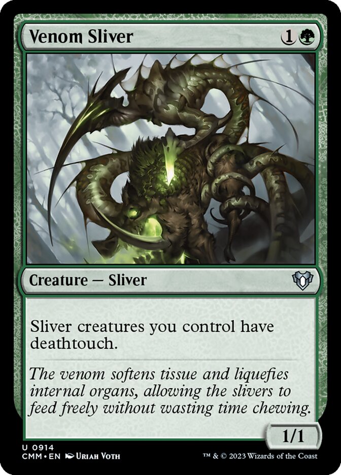 Venom Sliver — Commander Masters (CMM) #914