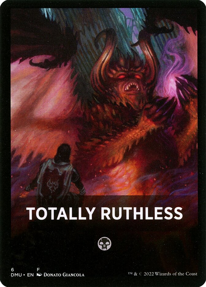 Totally Ruthless — Dominaria United Jumpstart Front Cards (FDMU) #6