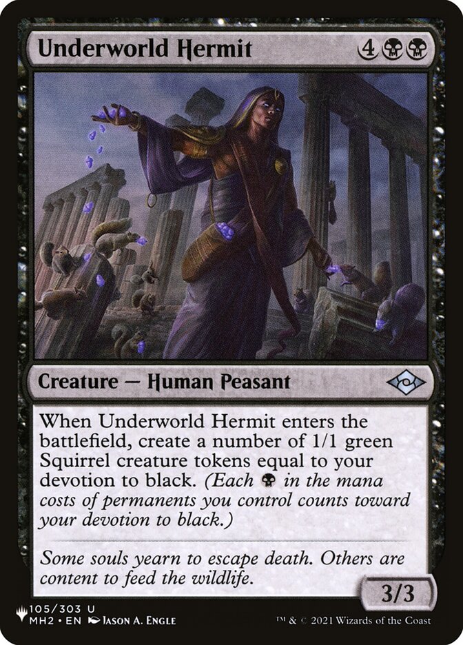 Underworld Hermit — The List (PLST) #MH2-105