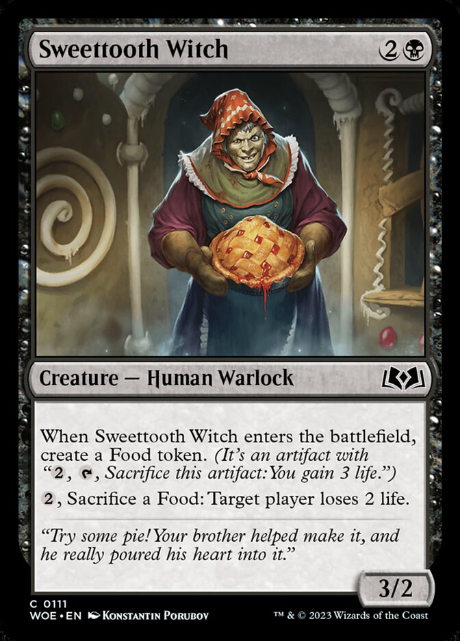 Sweettooth Witch — Wilds of Eldraine (WOE) #111