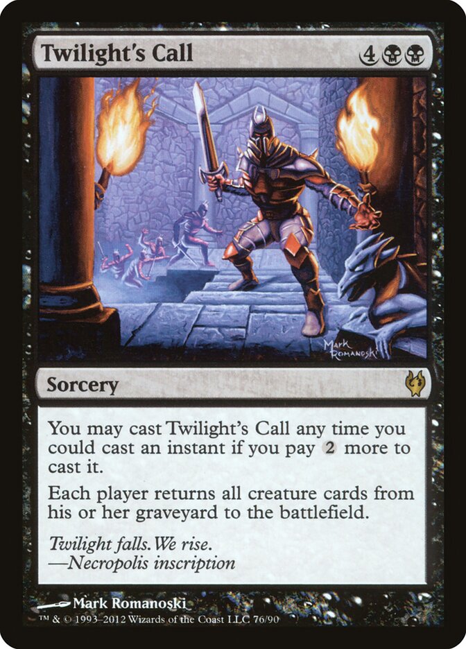 Twilight's Call — Duel Decks: Izzet vs. Golgari (DDJ) #76