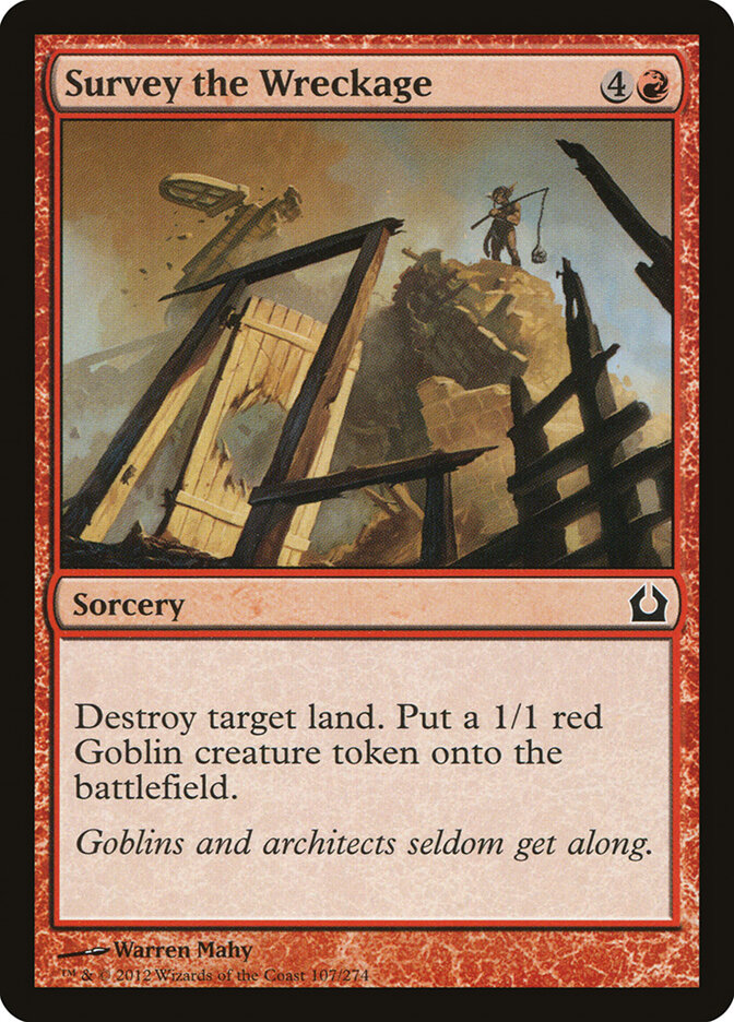 Survey the Wreckage — Return to Ravnica (RTR) #107