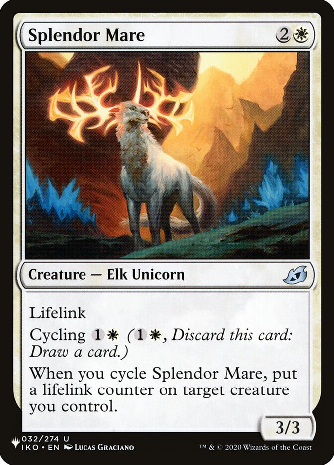 Splendor Mare — The List (PLST) #IKO-32
