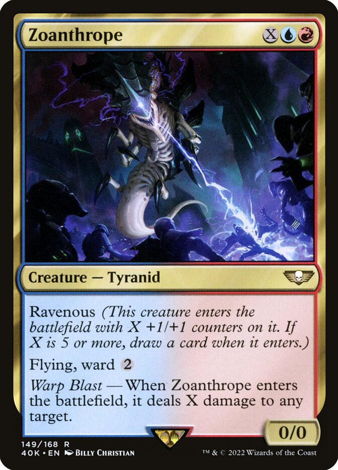 Zoanthrope — Warhammer 40,000 Commander (40K) #149