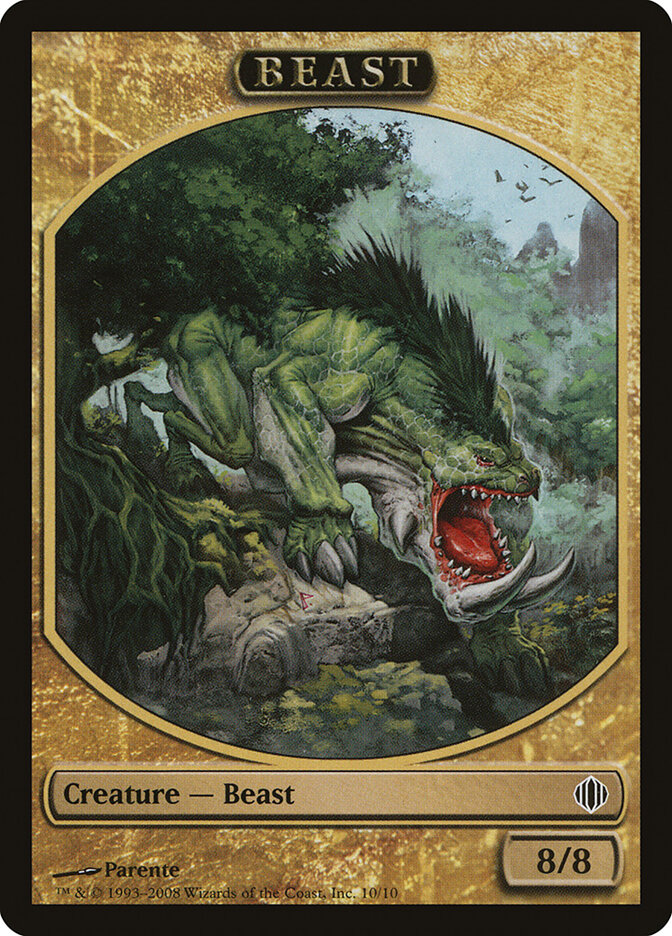Beast — Shards of Alara Tokens (TALA) #10