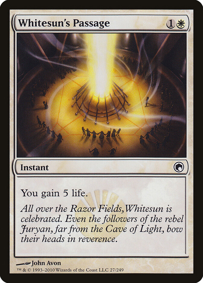 Whitesun's Passage — Scars of Mirrodin (SOM) #27
