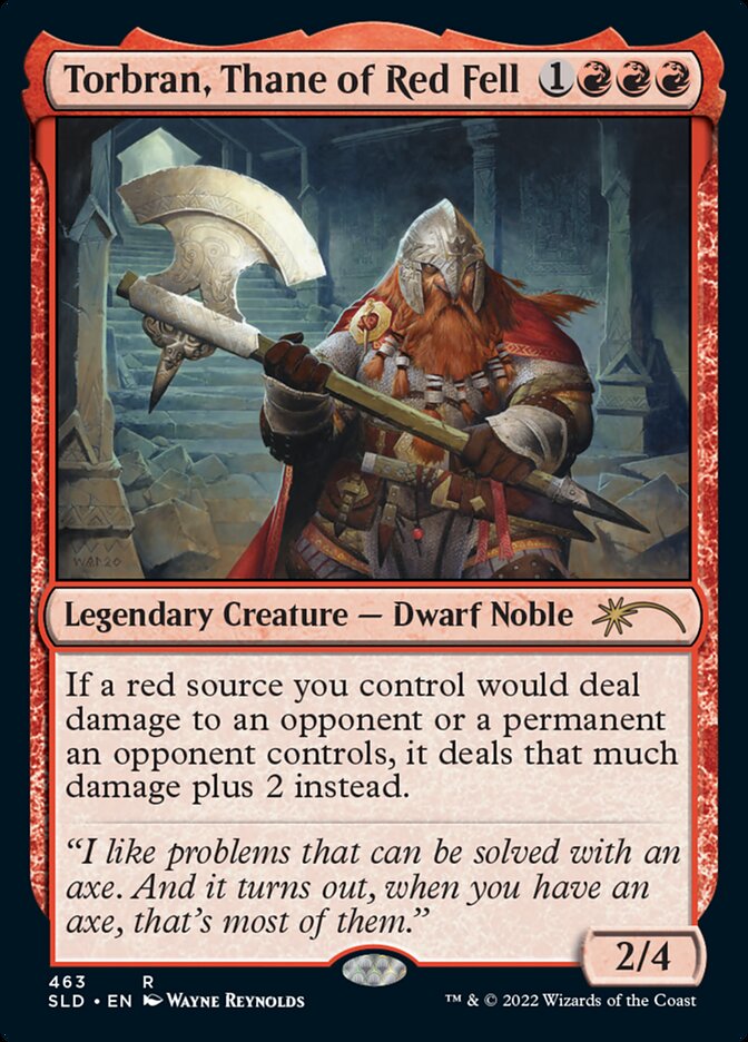Torbran, Thane of Red Fell — Secret Lair Drop (SLD) #463