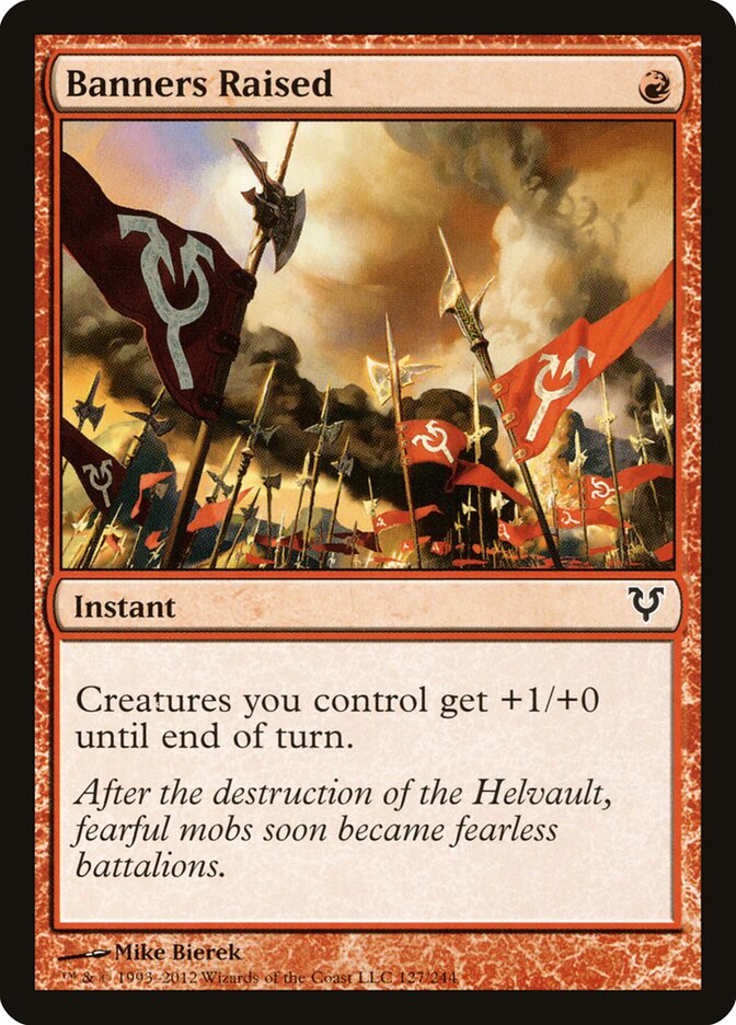 Banners Raised — Avacyn Restored (AVR) #127