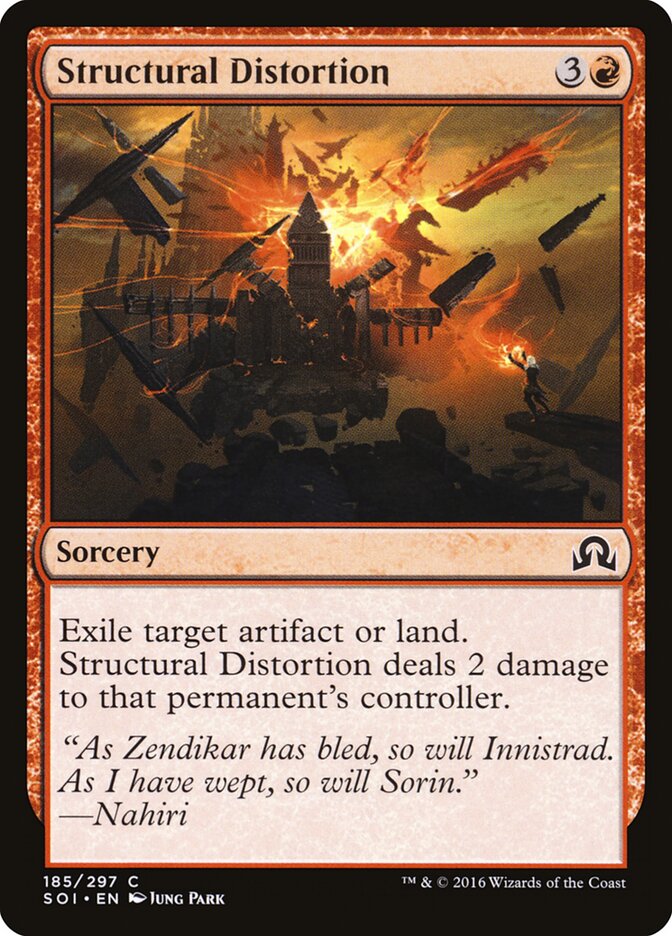Structural Distortion — Shadows over Innistrad (SOI) #185