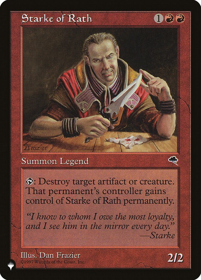 Starke of Rath — The List (PLST) #TMP-205
