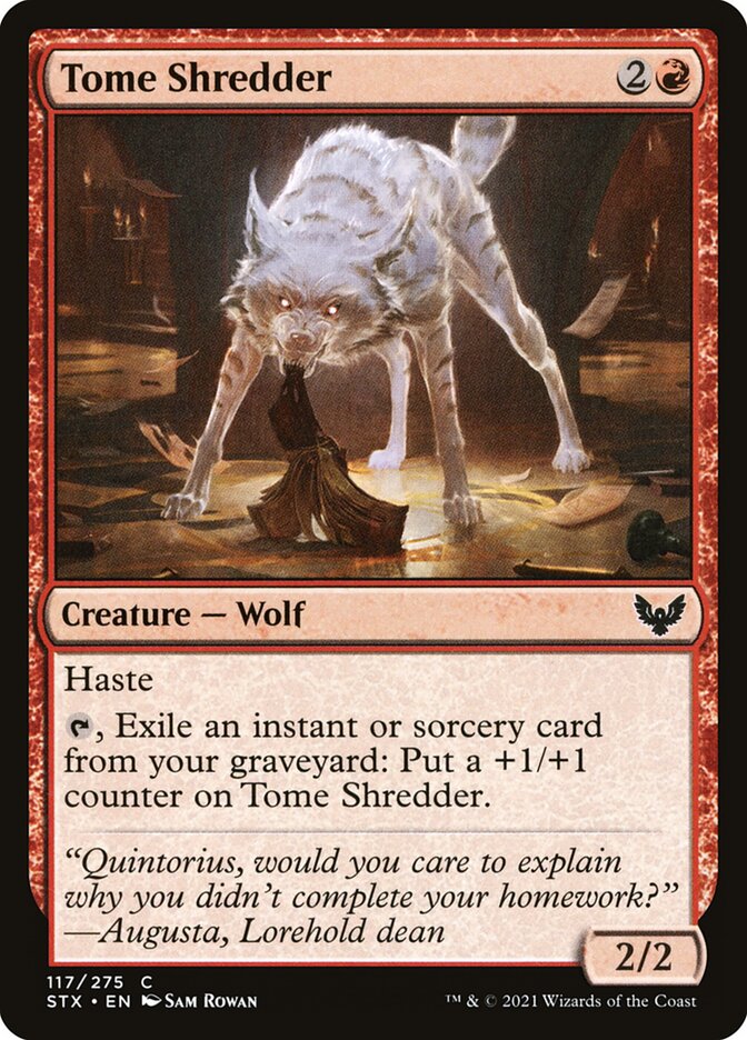 Tome Shredder — Strixhaven: School of Mages (STX) #117