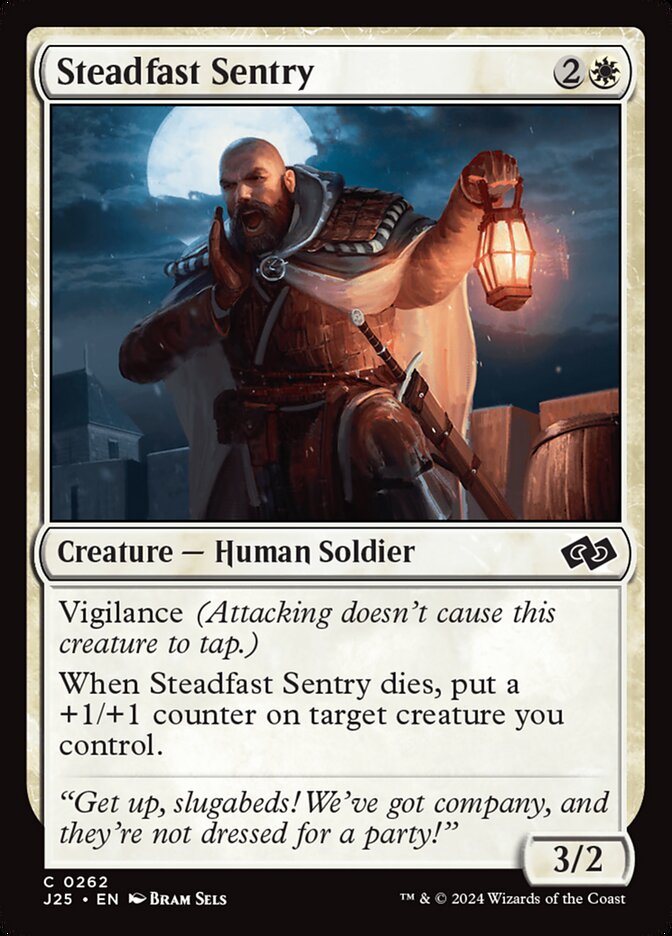 Steadfast Sentry — Foundations Jumpstart (J25) #262