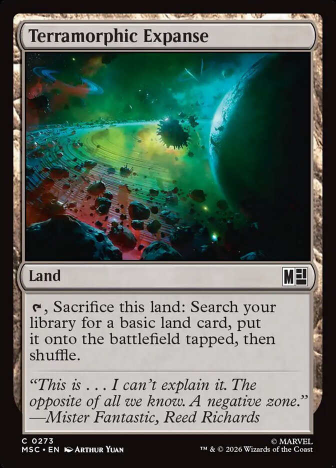 Terramorphic Expanse — Marvel Super Heroes Commander (MSC) #273