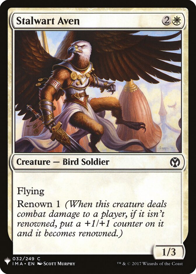 Stalwart Aven — The List (PLST) #IMA-32