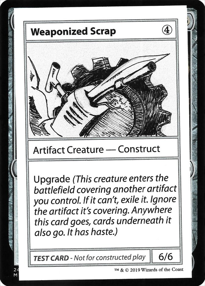 Weaponized Scrap — Mystery Booster Playtest Cards 2021 (CMB2) #111