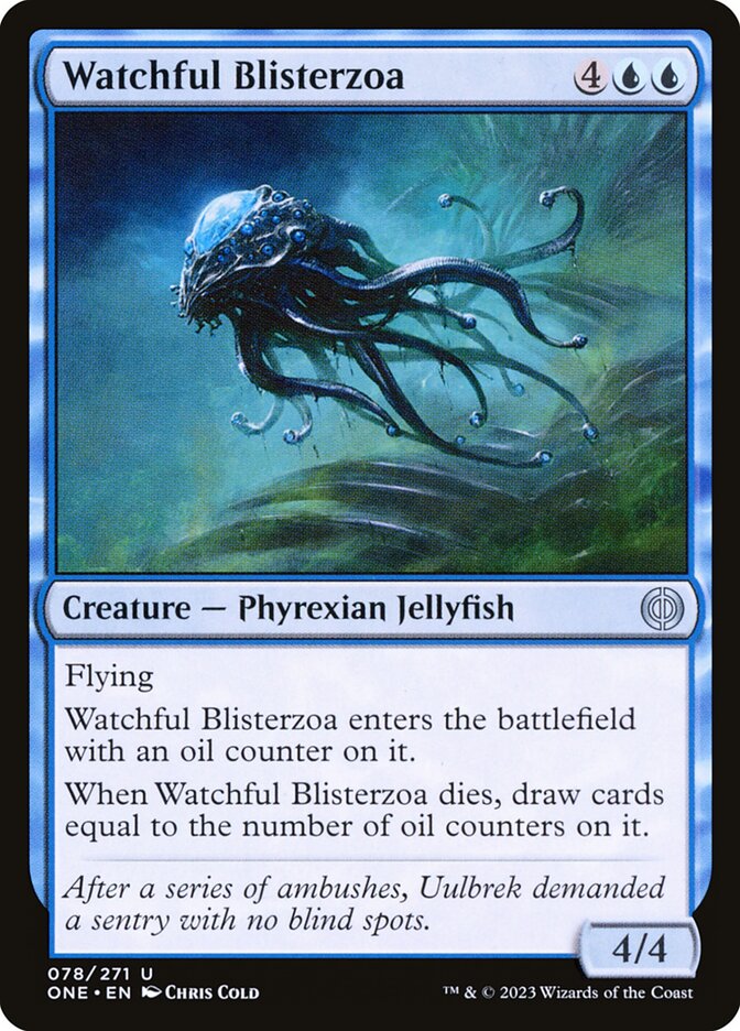 Watchful Blisterzoa — Phyrexia: All Will Be One (ONE) #78