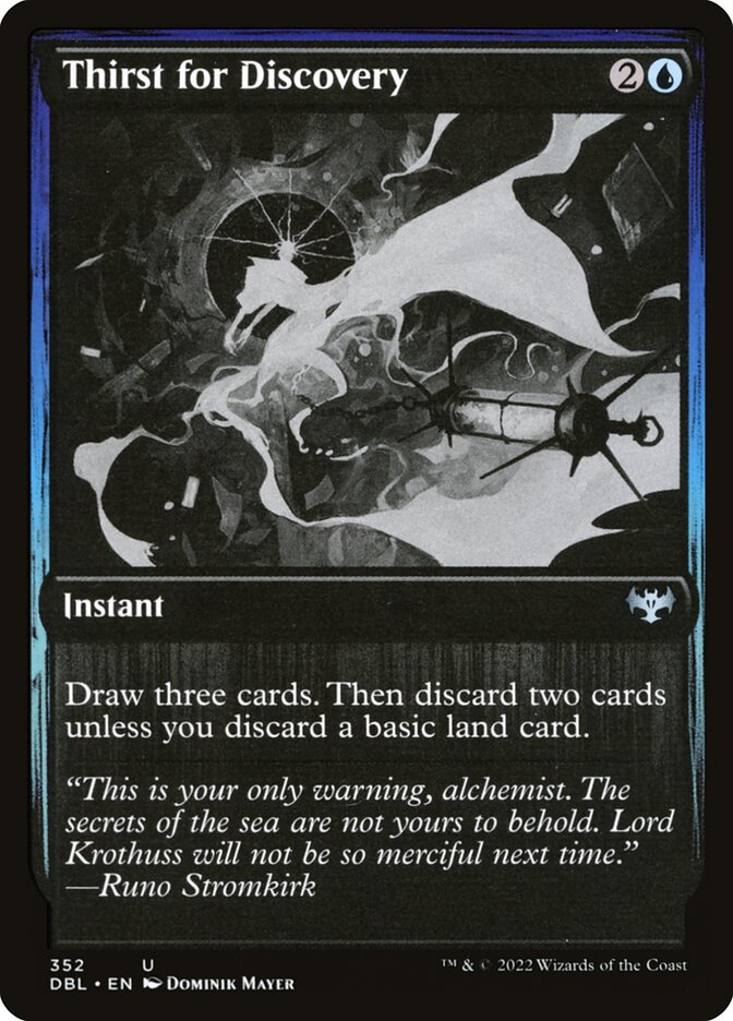Thirst for Discovery — Innistrad: Double Feature (DBL) #352