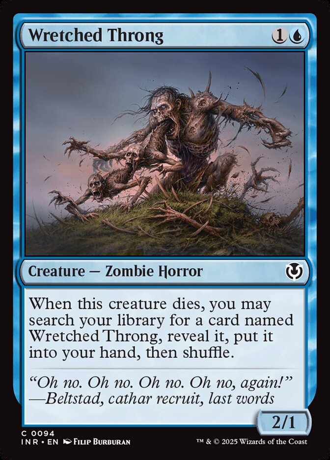 Wretched Throng — Innistrad Remastered (INR) #94