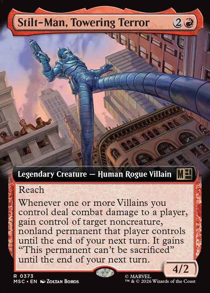 Stilt-Man, Towering Terror — Marvel Super Heroes Commander (MSC) #373