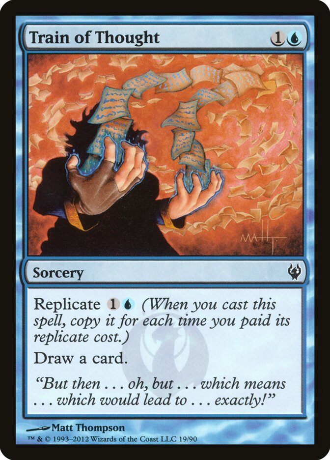 Train of Thought — Duel Decks: Izzet vs. Golgari (DDJ) #19