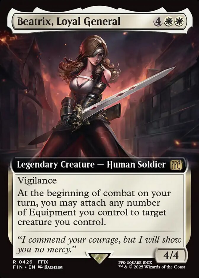 Beatrix, Loyal General — Final Fantasy (FIN) #426
