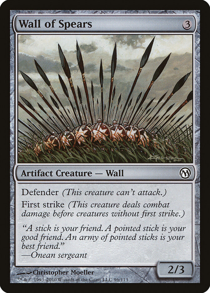 Wall of Spears — Duels of the Planeswalkers (DPA) #96