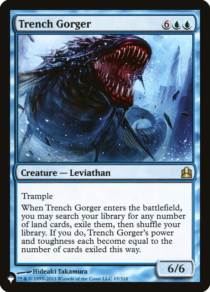 Trench Gorger — The List (PLST) #CMD-65