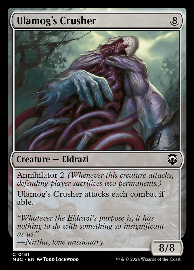 Ulamog's Crusher — Modern Horizons 3 Commander (M3C) #161
