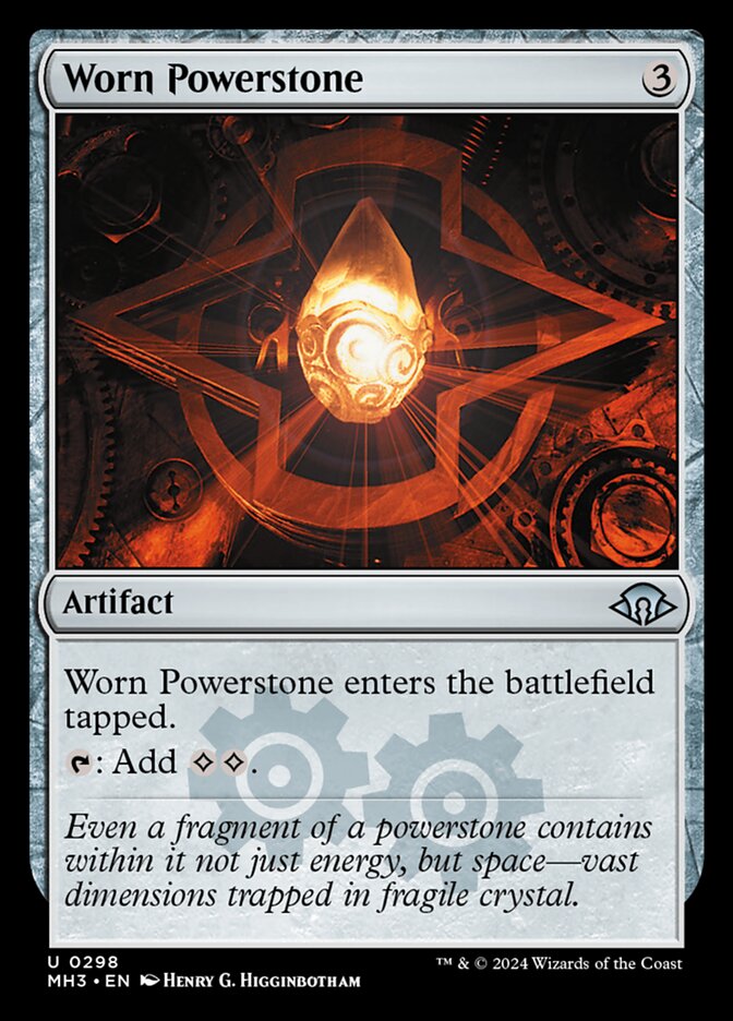 Worn Powerstone — Modern Horizons 3 (MH3) #298