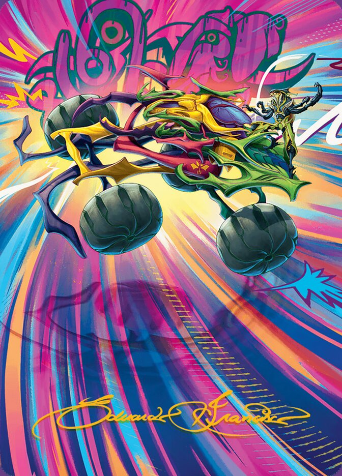 Thunderous Velocipede // Thunderous Velocipede — Aetherdrift Art Series (ADFT) #43
