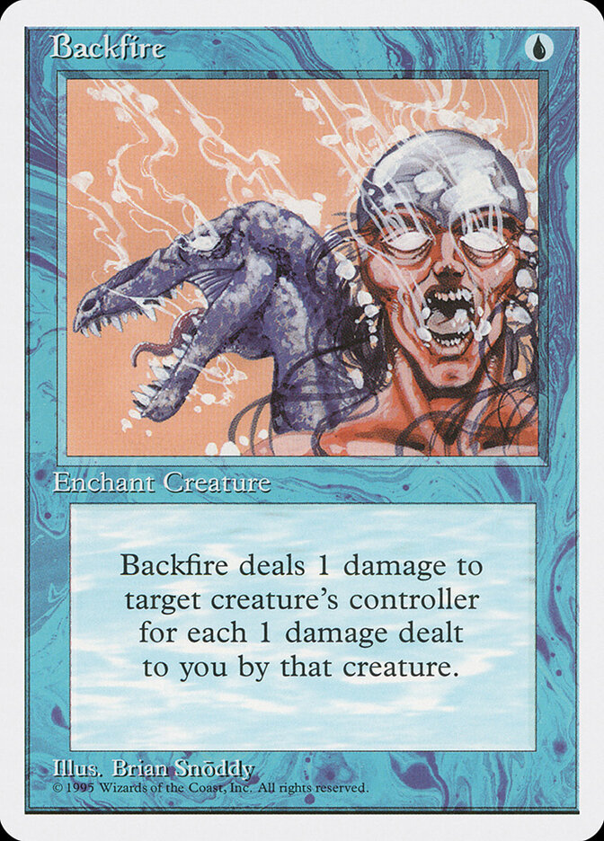 Backfire — Fourth Edition (4ED) #62