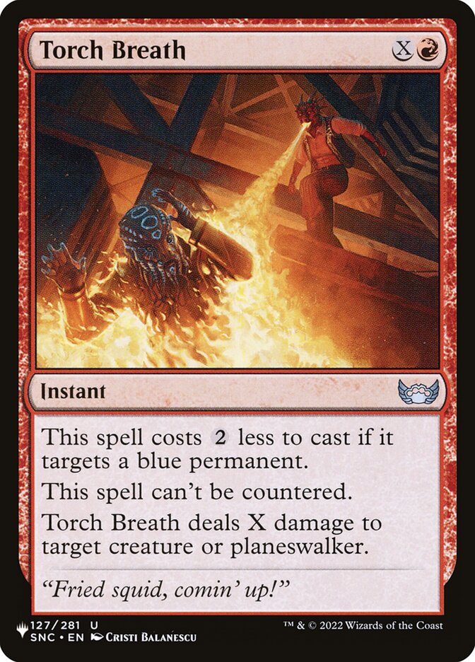 Torch Breath — The List (PLST) #SNC-127