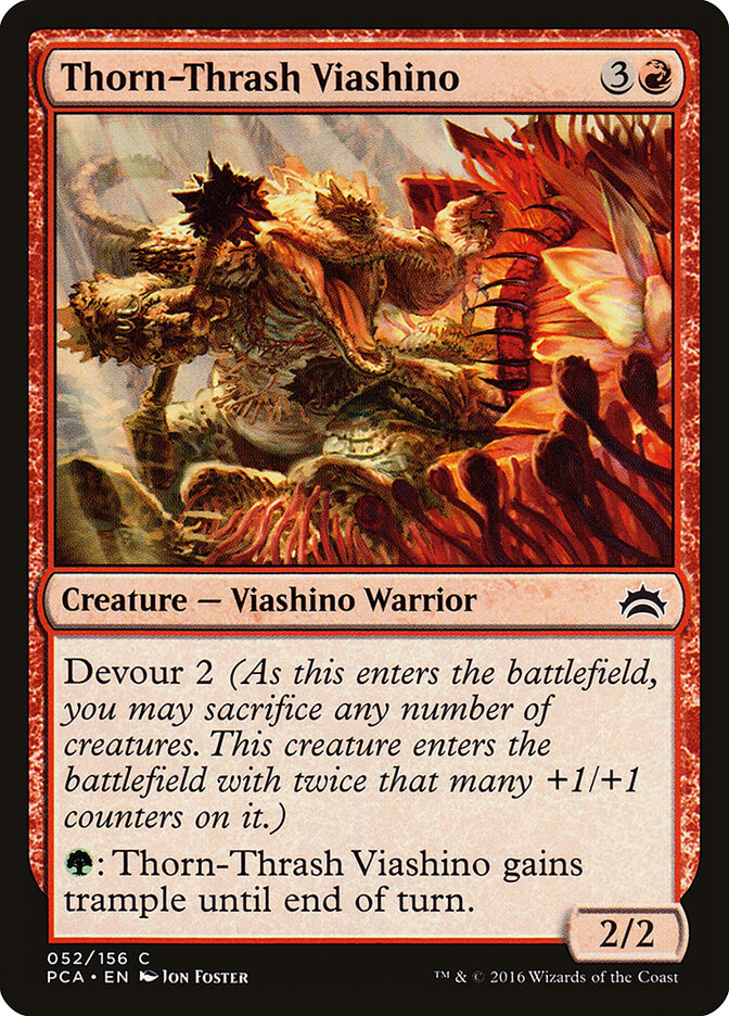 Thorn-Thrash Viashino — Planechase Anthology (PCA) #52