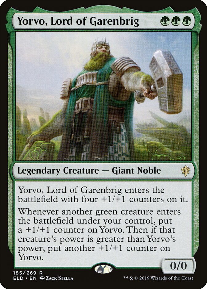 Yorvo, Lord of Garenbrig — Throne of Eldraine (ELD) #185