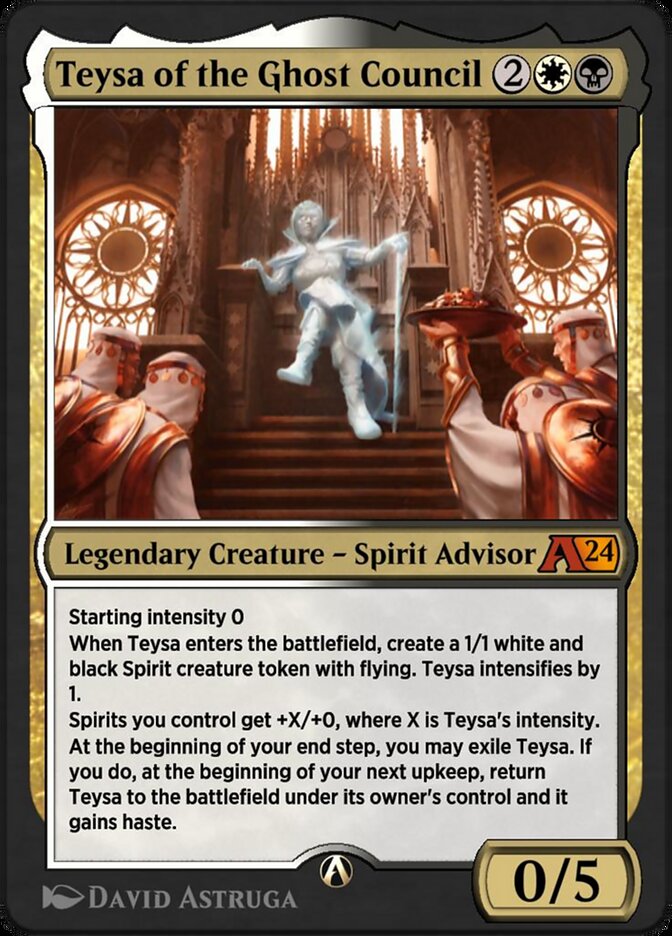 Teysa of the Ghost Council — Alchemy: Outlaws of Thunder Junction (YOTJ) #26