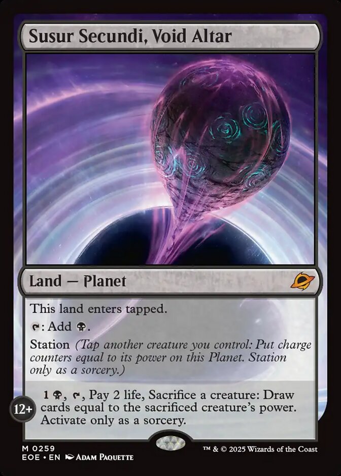 Susur Secundi, Void Altar — Edge of Eternities (EOE) #259