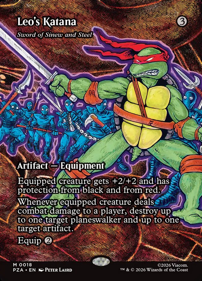 Sword of Sinew and Steel — Teenage Mutant Ninja Turtles Source Material (PZA) #18