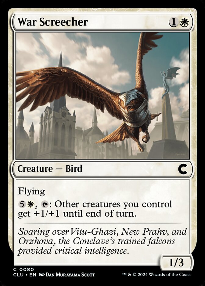 War Screecher — Ravnica: Clue Edition (CLU) #80