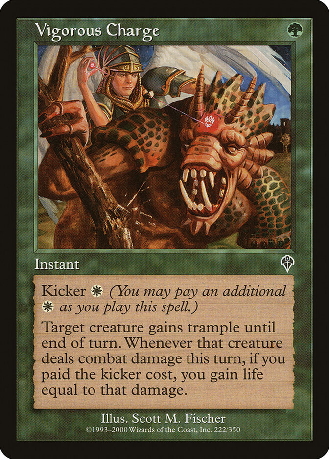 Vigorous Charge — Invasion (INV) #222