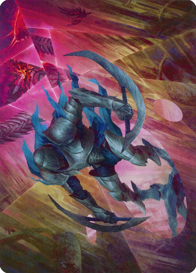 Xerex Strobe-Knight // Xerex Strobe-Knight — March of the Machine Art Series (AMOM) #20