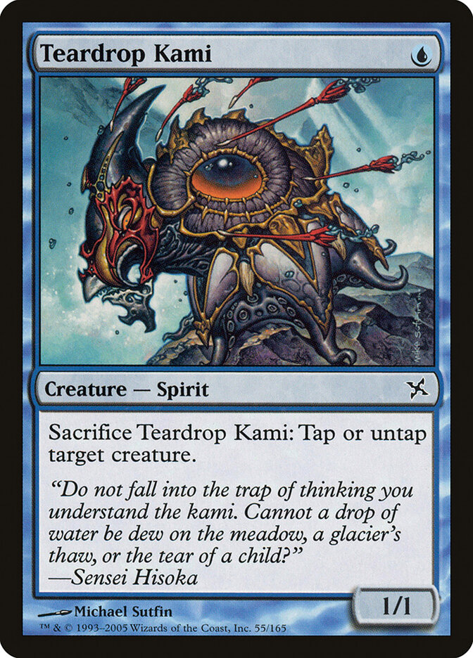 Teardrop Kami — Betrayers of Kamigawa (BOK) #55