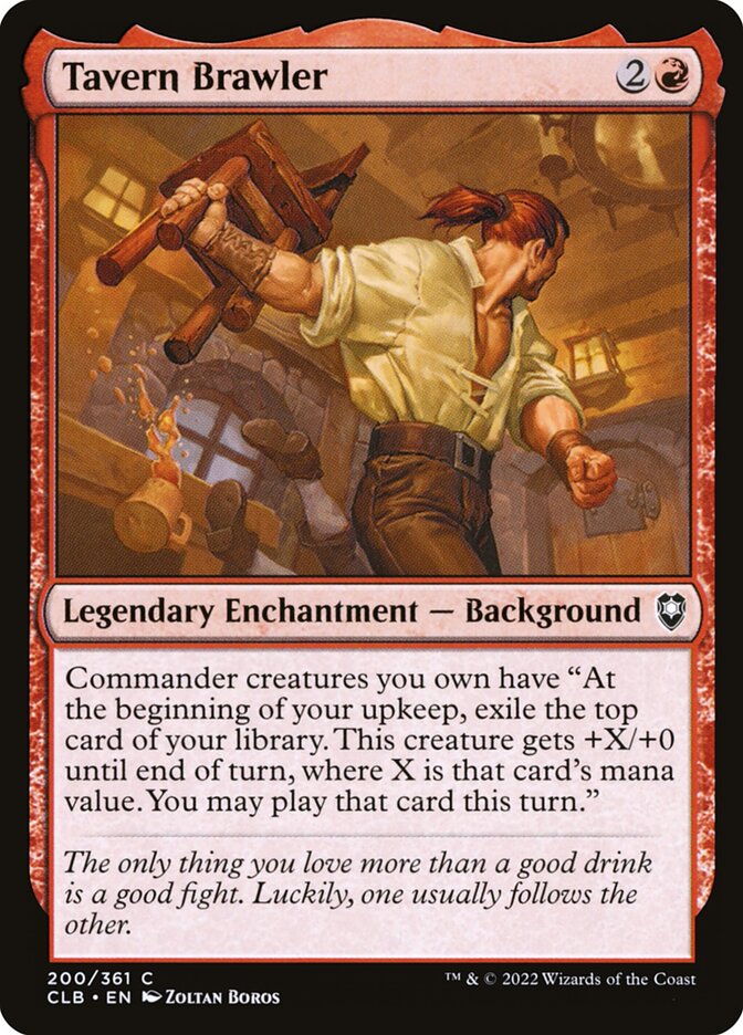 Tavern Brawler — Commander Legends: Battle for Baldur's Gate (CLB) #200