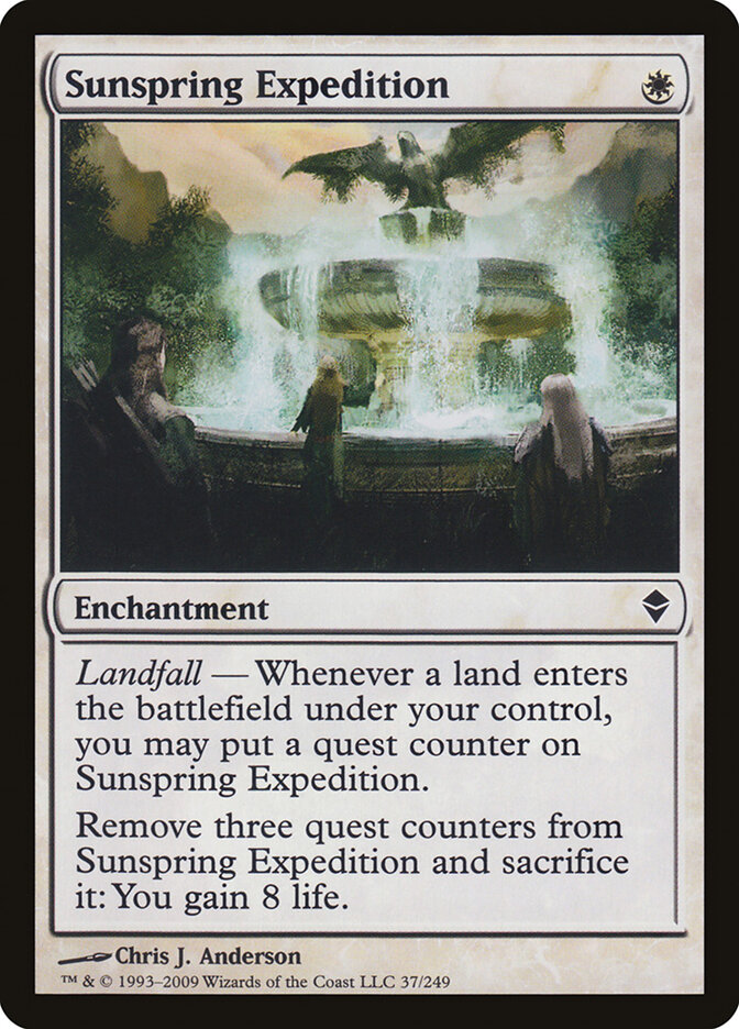 Sunspring Expedition — Zendikar (ZEN) #37
