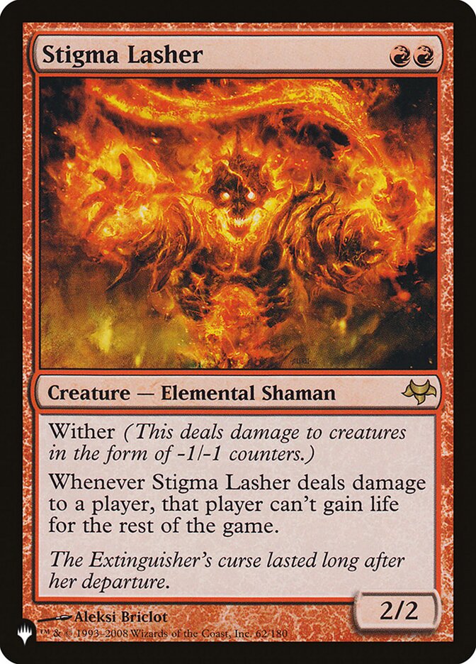 Stigma Lasher — The List (PLST) #EVE-62