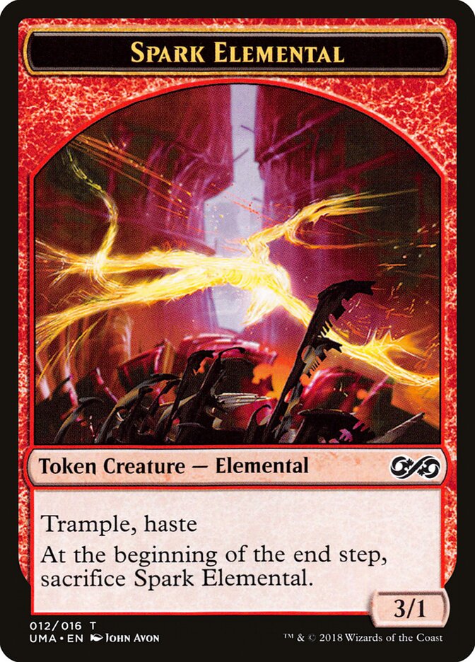 Spark Elemental — Ultimate Masters Tokens (TUMA) #12