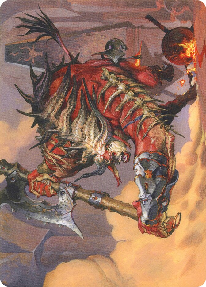 Spinehorn Minotaur // Spinehorn Minotaur — Modern Horizons Art Series (AMH1) #38