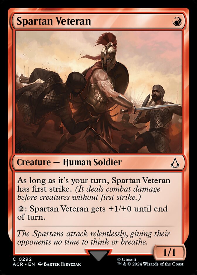 Spartan Veteran — Assassin's Creed (ACR) #292