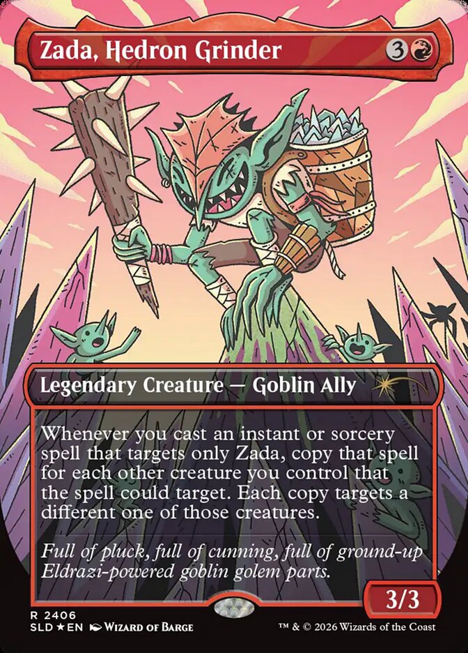 Zada, Hedron Grinder — Secret Lair Drop (SLD) #2406
