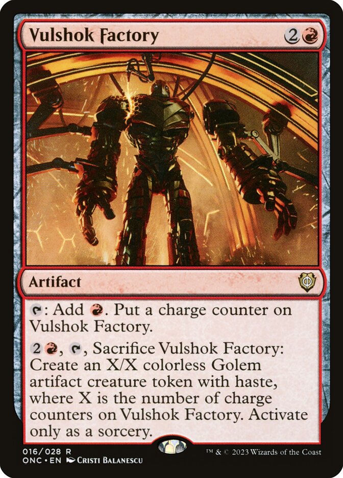Vulshok Factory — Phyrexia: All Will Be One Commander (ONC) #16