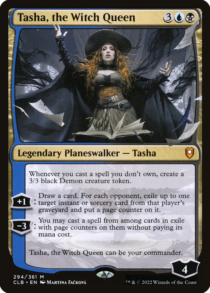 Tasha, the Witch Queen — Commander Legends: Battle for Baldur's Gate (CLB) #294